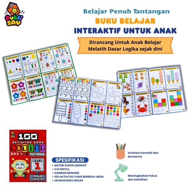 Buku Coding Pertamaku (Level 1–5)