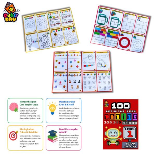 Buku Coding Pertamaku (Level 1–5)